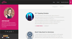 Desktop Screenshot of julieborowski.com